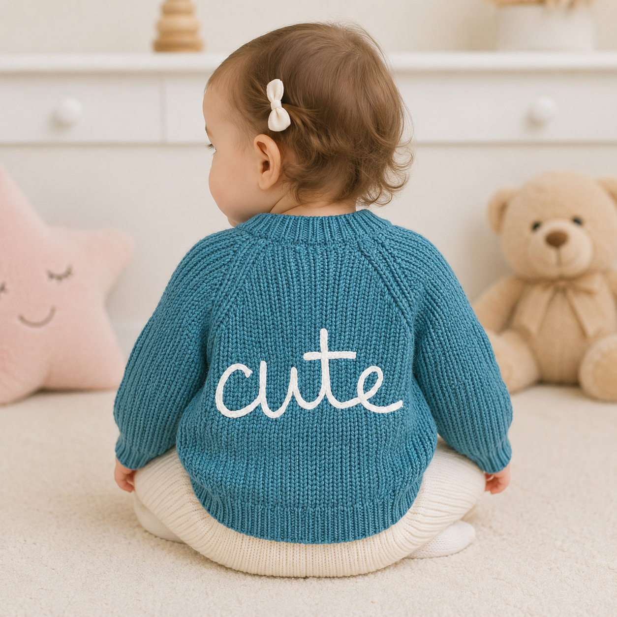 Knitted Cardigan — Cute