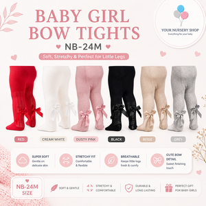 Baby Girl Bow Tights