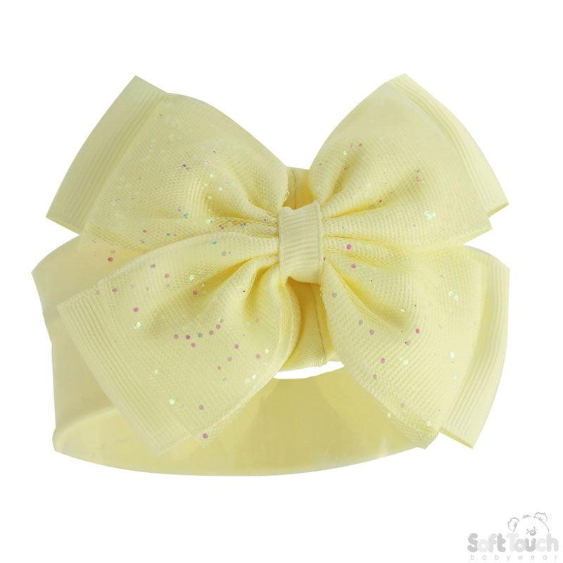 Baby Bow Glitter Headband NB-12m 5 LEMOIN GLITTER HEADBAND