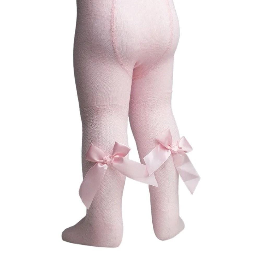 Baby Girl Bow Tights NB-24M 5 Baby Girl Bow Tights NB-24M — gallery image 5