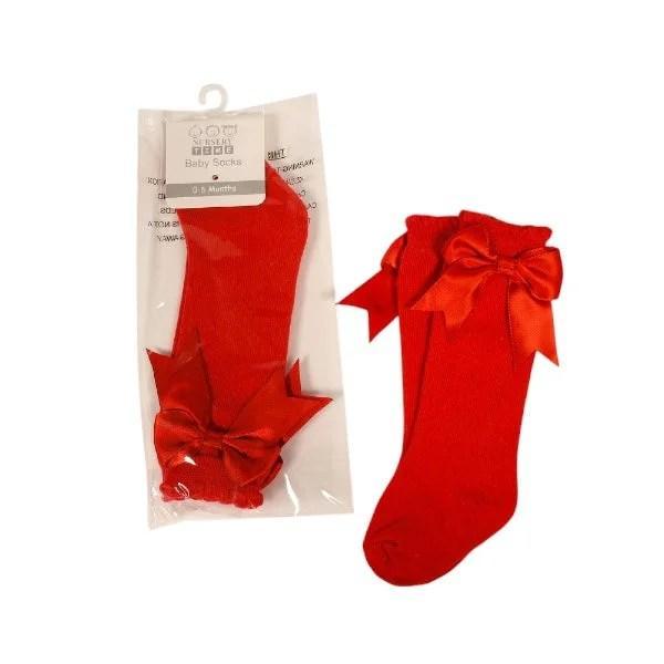Knee Length Baby Socks with Bow - Nursery Time 7 Knee Length Baby Socks with Bow – Nursery Time — gallery image 7