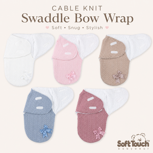 Baby Swaddle Bow Wrap