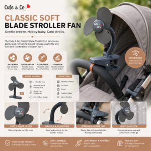 Clip-on Baby Stroller/ Pram Cooling Fan