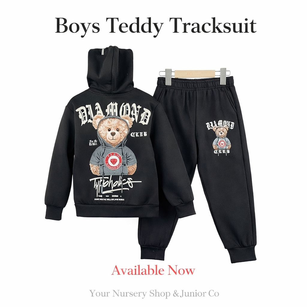 Junior Co 1 Boys Teddy Tracksuit Diamond Club