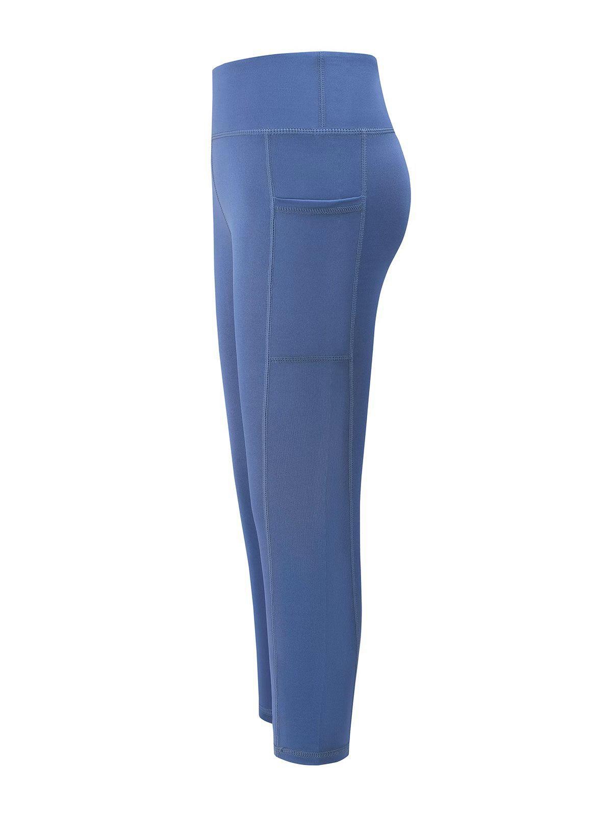 Girls Activewear Leggings 11 Blue Leggings