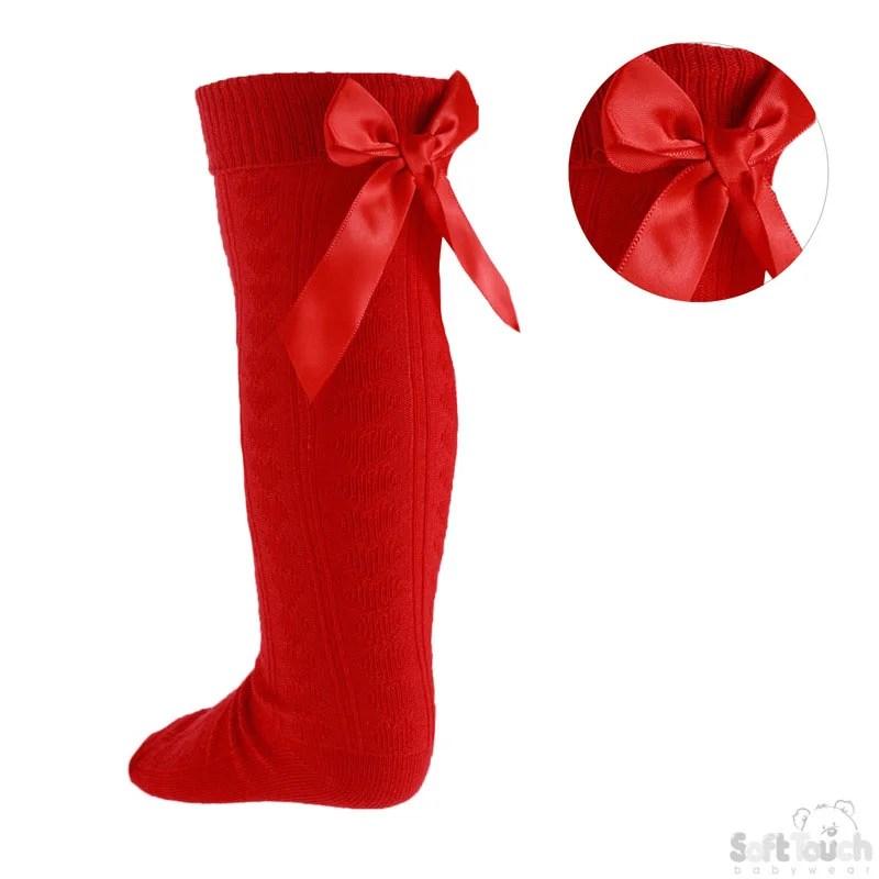 Ribbon Bow Knee High Socks (2-6 Years) 5 Ribbon Bow Knee High Socks (2-6 Years) — gallery image 5