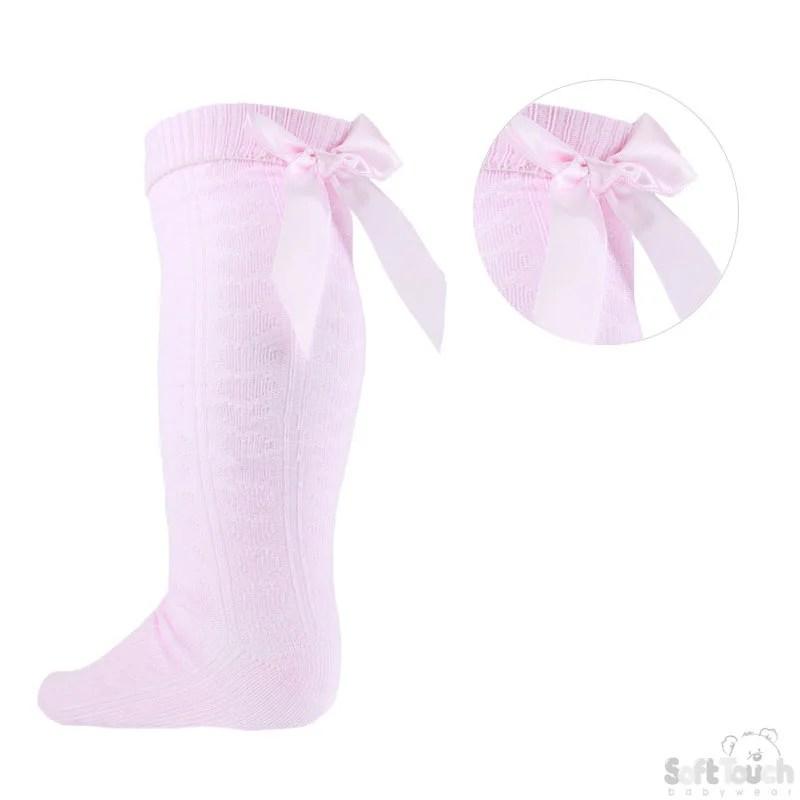 Ribbon Bow Knee High Socks (2-6 Years) 6 Ribbon Bow Knee High Socks (2-6 Years) — gallery image 6