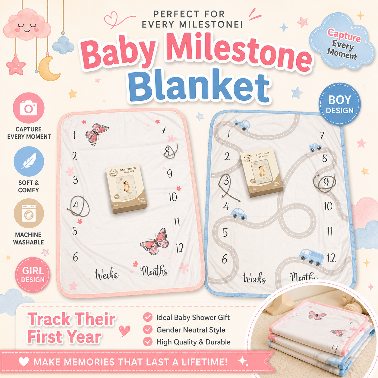 Baby Photo Blanket