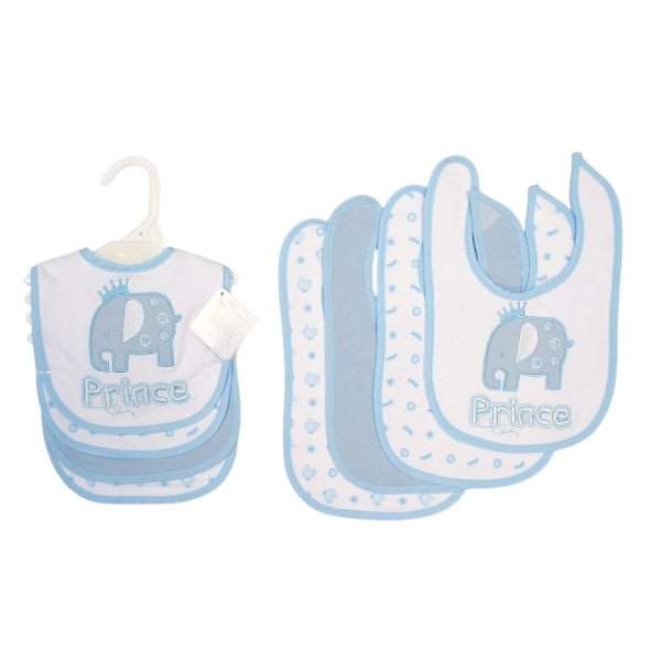 Baby Bibs Prince/Princess 4 Pack 3 Baby Bibs Prince/Princess 4 Pack — gallery image 3