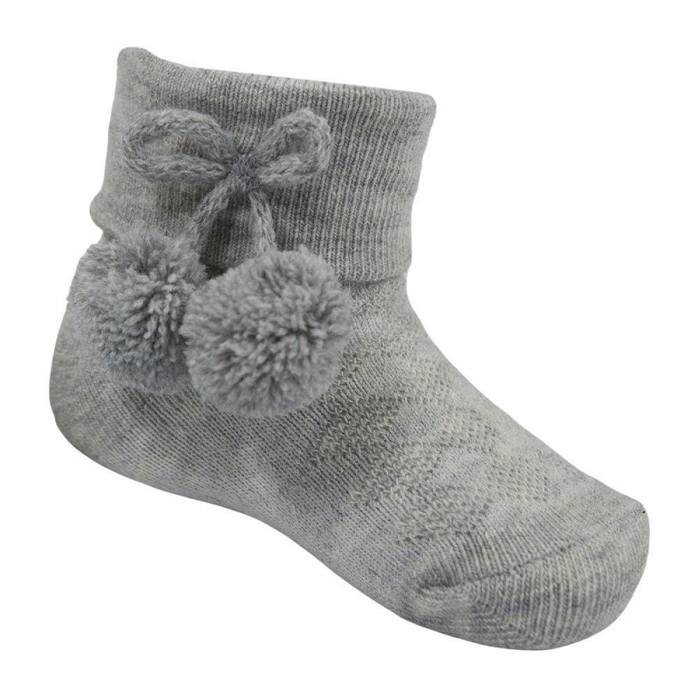 Baby Ankle Pom Pom Socks 8 Baby Ankle Pom Pom Socks — gallery image 8