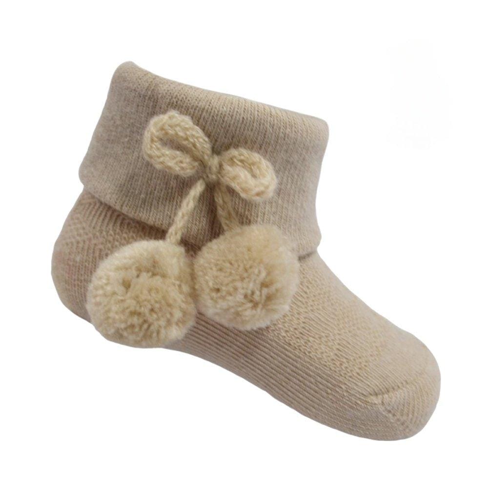 Baby Ankle Pom Pom Socks 5 Baby Ankle Pom Pom Socks — gallery image 5