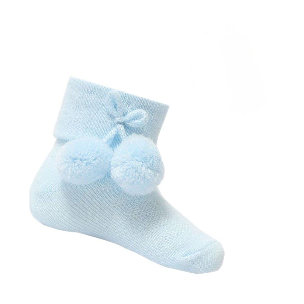 Baby Ankle Pom Pom Socks 3 Baby Ankle Pom Pom Socks — gallery image 3