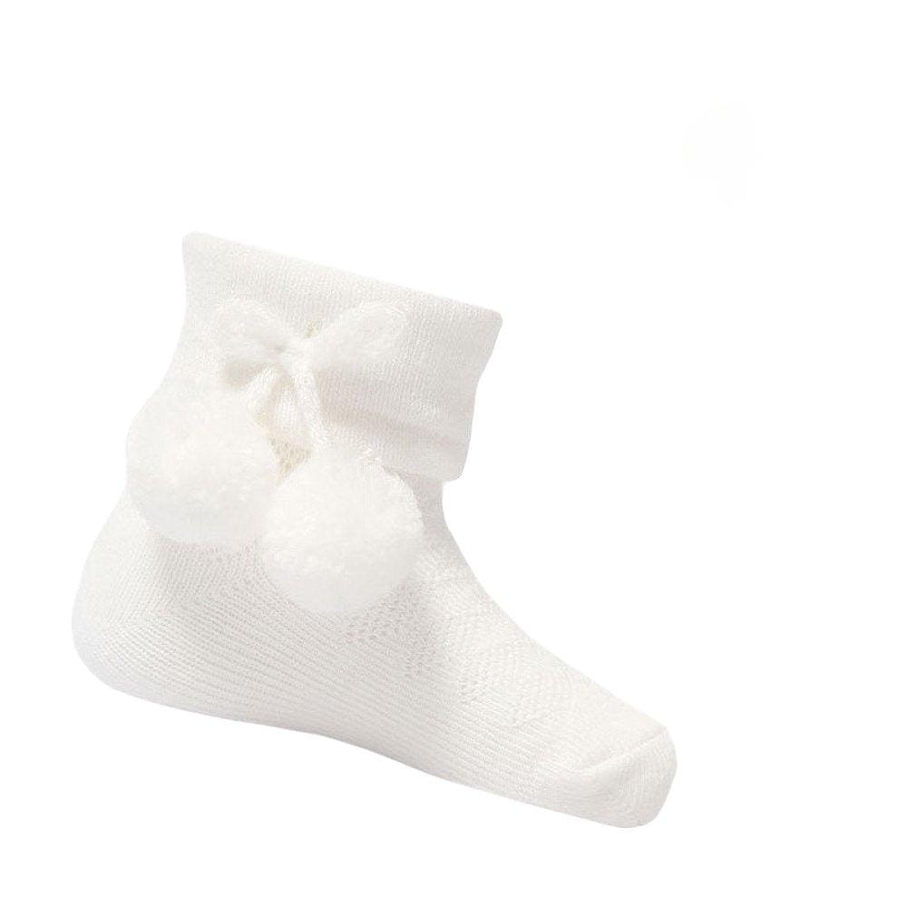 Baby Ankle Pom Pom Socks 4 Baby Ankle Pom Pom Socks — gallery image 4