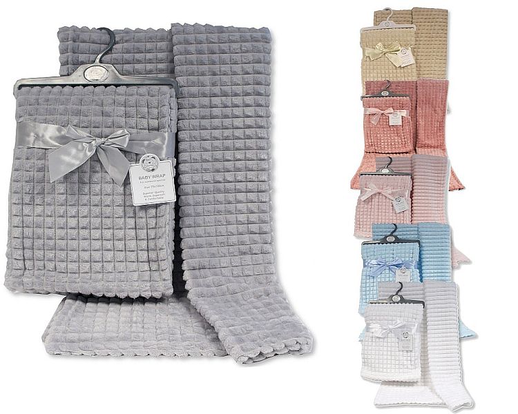 Baby Jacquard Wrap - Squares 1 Baby Jacquard Wrap Squares — main product image