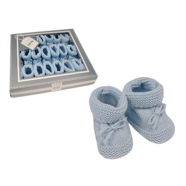 Knitted Baby Booties Tie-up 5 Knitted Baby Booties Tie-up — gallery image 5