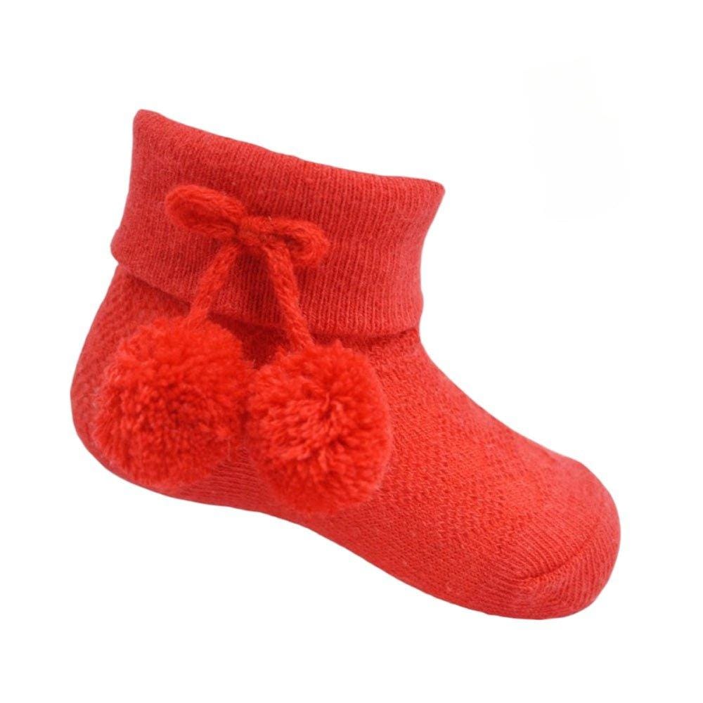 Baby Ankle Pom Pom Socks 2 Baby Ankle Pom Pom Socks — gallery image 2